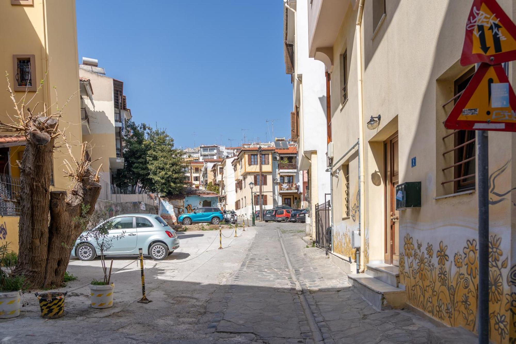 Thess Old Town 3 Free Private Parking Apartment Солун Екстериор снимка
